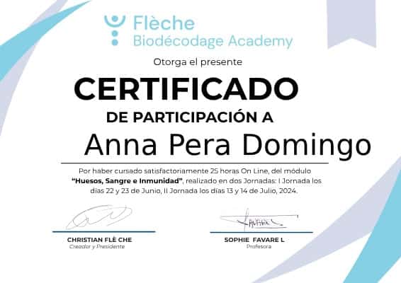 Biodescodificación en huesos, sangre e inmunidad