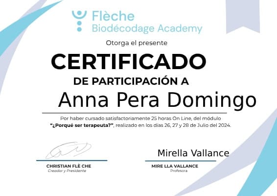 Biodescodificación en porque ser terapeuta