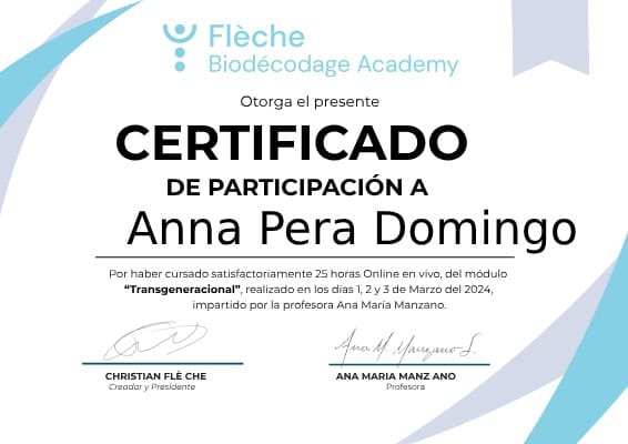 Biodescodificación en transgeneracional