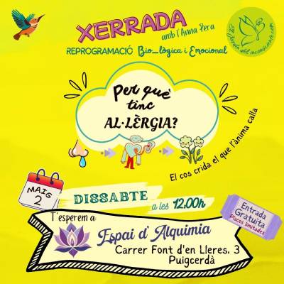 Xerrada al·lèrgies Puigcerdà
